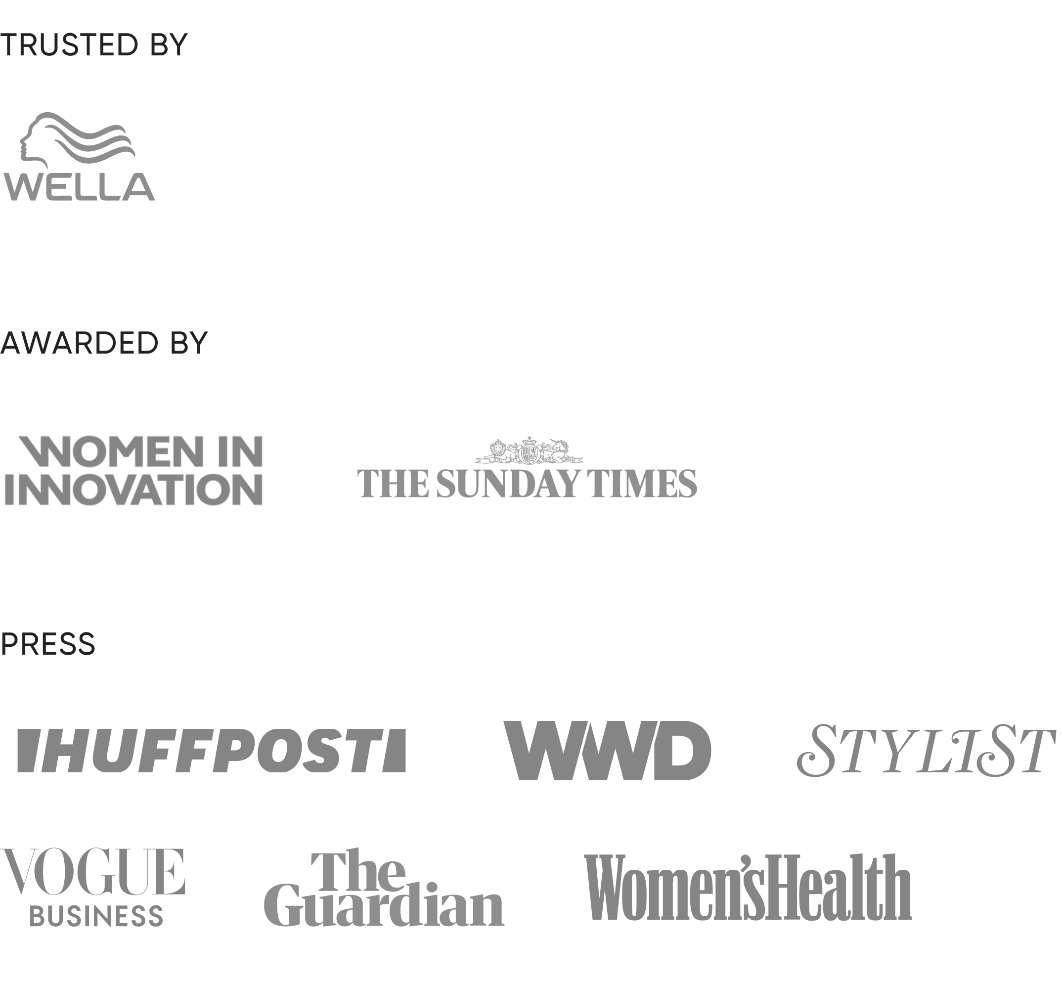 Brands we work with