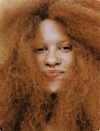 Textured hair community portrait
