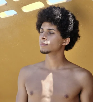 Textured hair community portrait