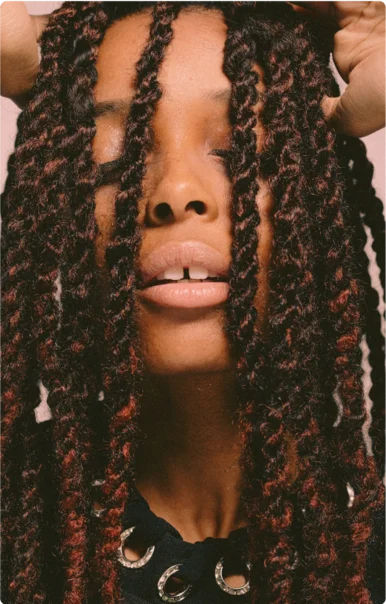 Textured hair community portrait